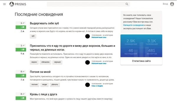разъяснение снов разъяснение снов